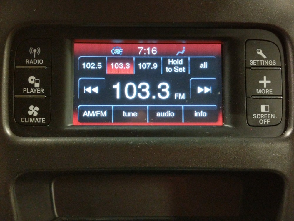 2016 Dodge Journey - Stereo Package