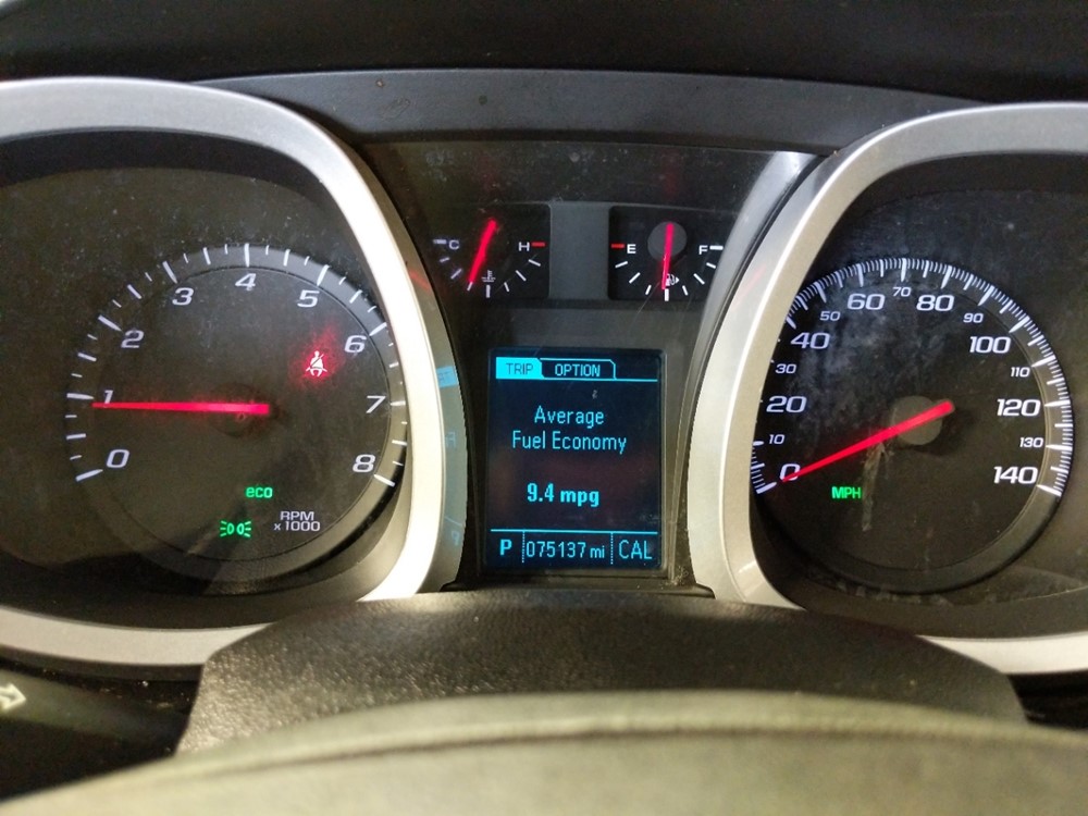 2013 Chevrolet Equinox - Odometer Close Up