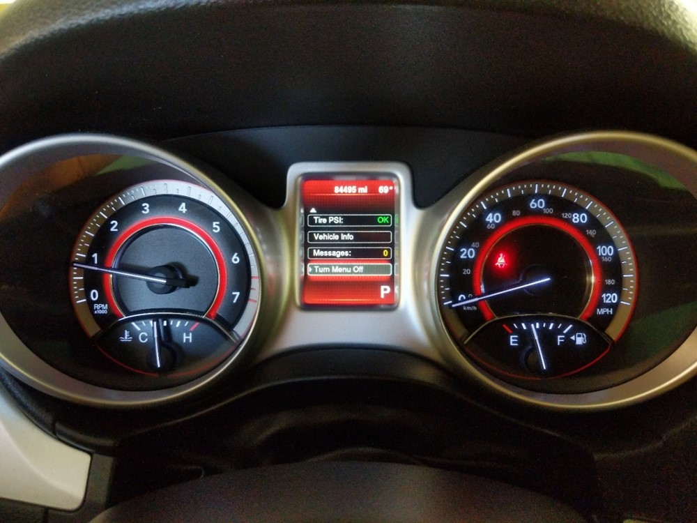 2014 Dodge Journey - Odometer Close Up