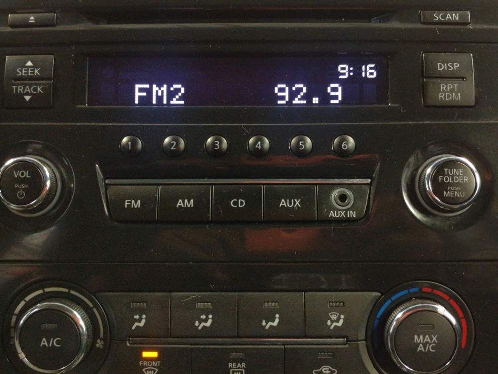 2015 Nissan Altima - Stereo Package