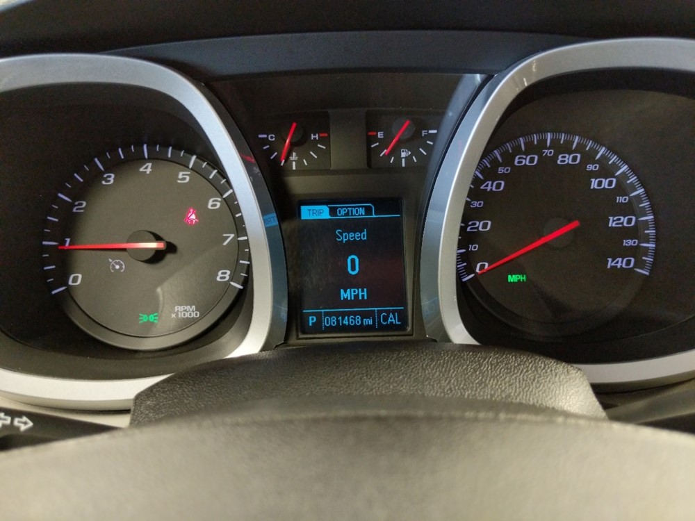 2017 Chevrolet Equinox - Odometer Close Up