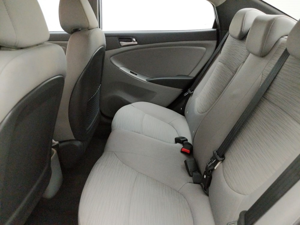 2017 Hyundai Accent - Driver Rear Seat