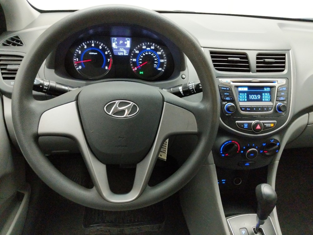 2017 Hyundai Accent - Driver Dash