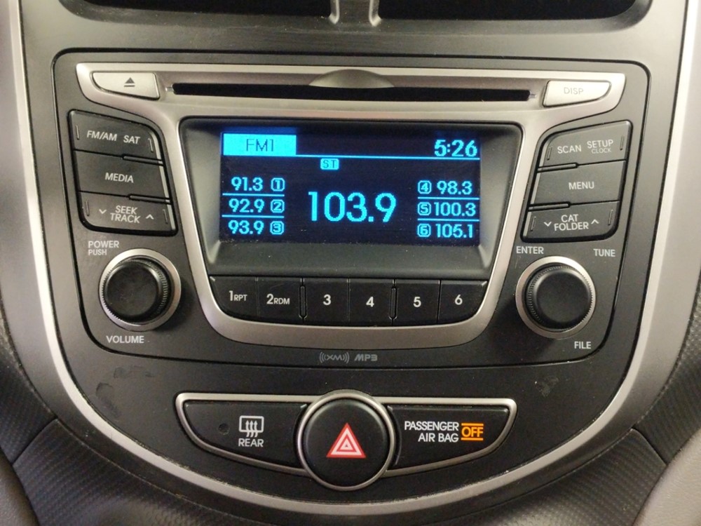 2017 Hyundai Accent - Stereo Package