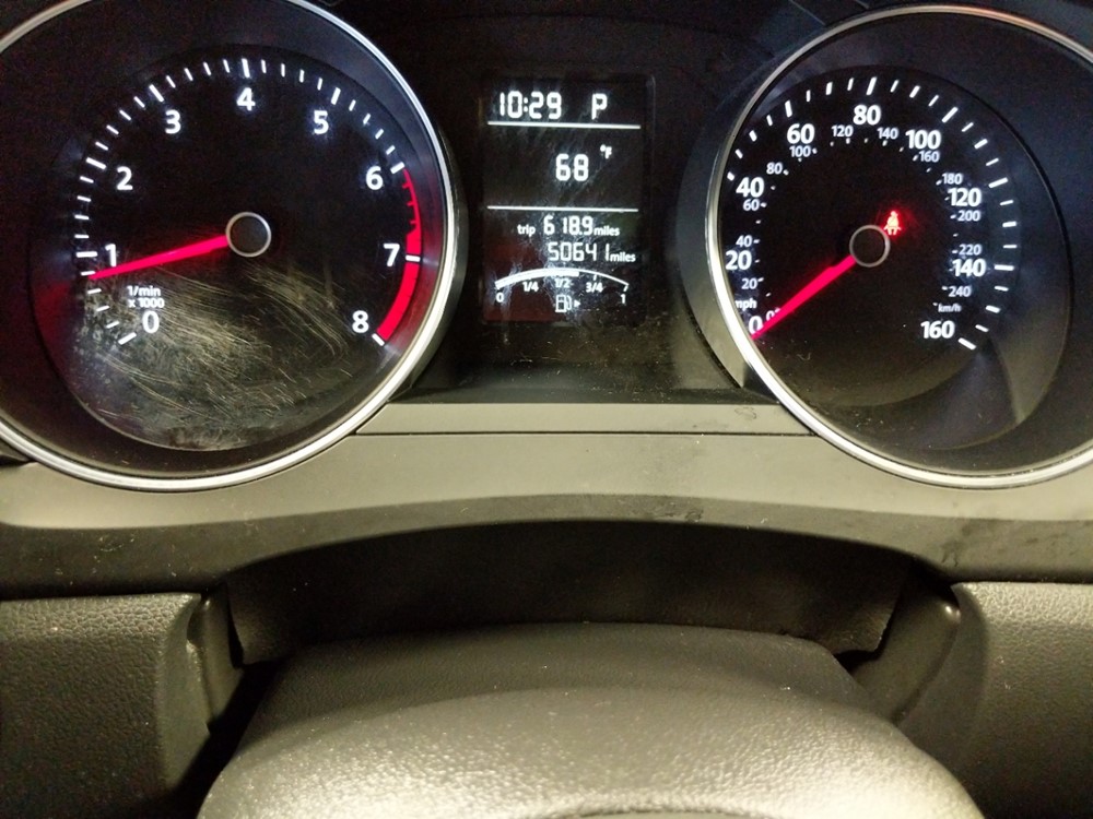 2015 Volkswagen Jetta - Odometer Close Up