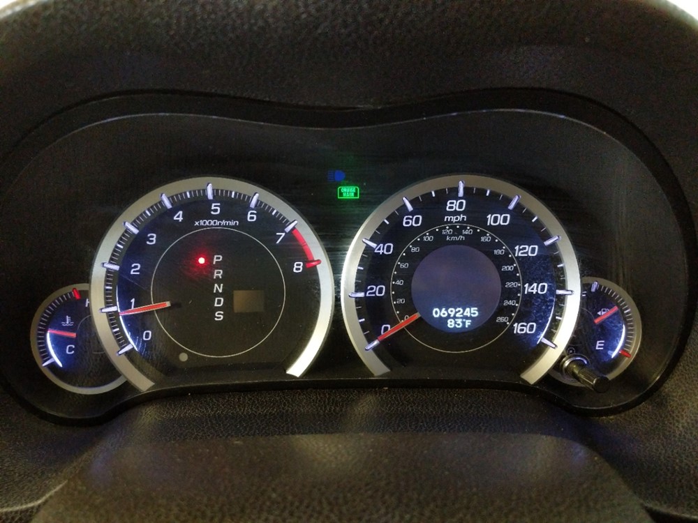 2012 Acura TSX - Odometer Close Up