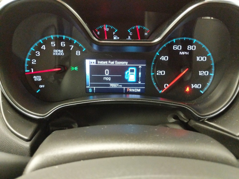 2016 Chevrolet Impala - Odometer Close Up