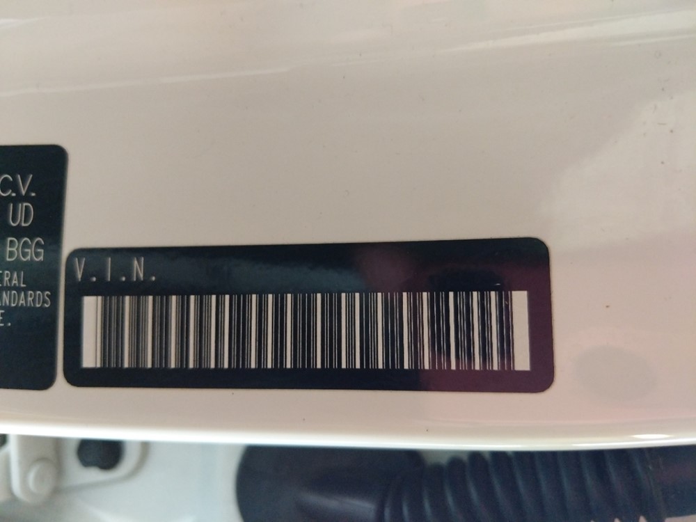 2017 Kia Forte - VIN Plate