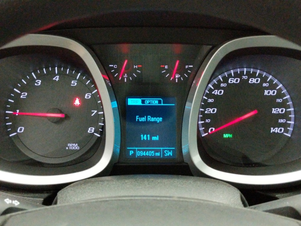 2013 Chevrolet Equinox - Odometer Close Up