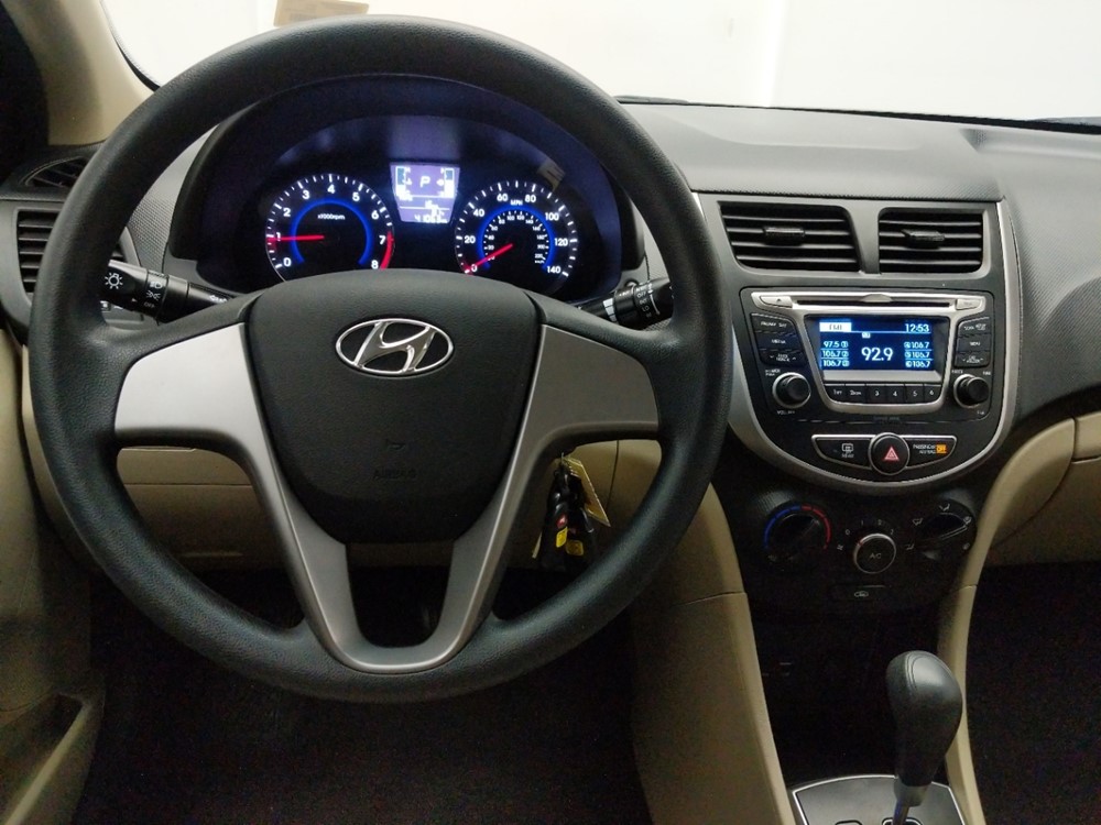 2017 Hyundai Accent - Driver Dash