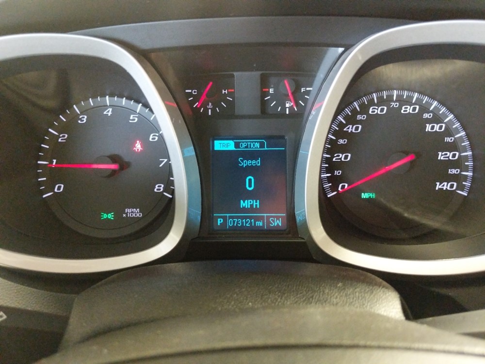 2014 Chevrolet Equinox - Odometer Close Up