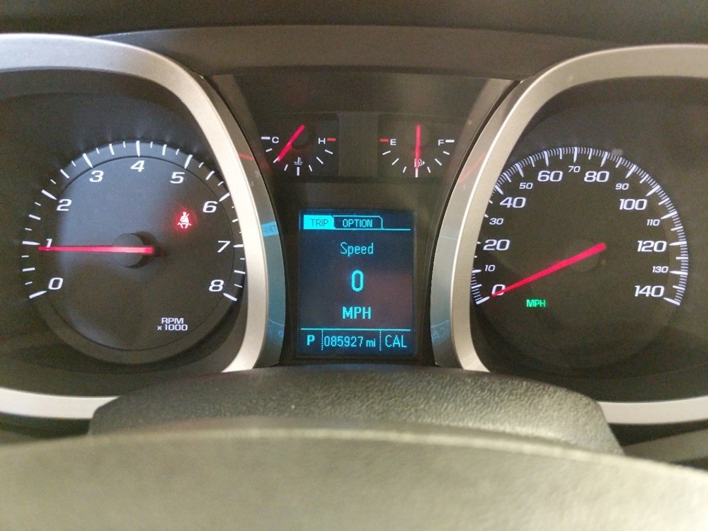 2016 Chevrolet Equinox - Odometer Close Up