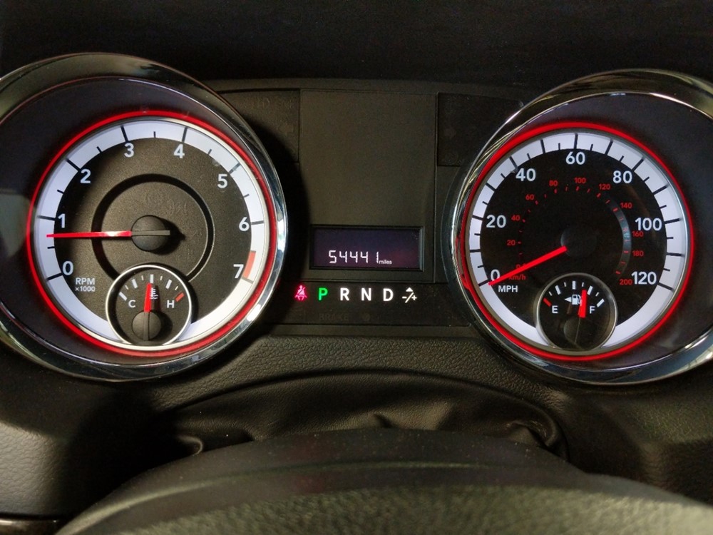 2015 Dodge Grand Caravan - Odometer Close Up