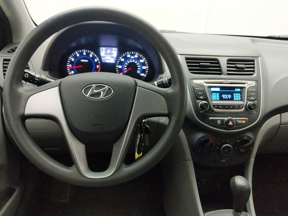 2017 Hyundai Accent - Driver Dash
