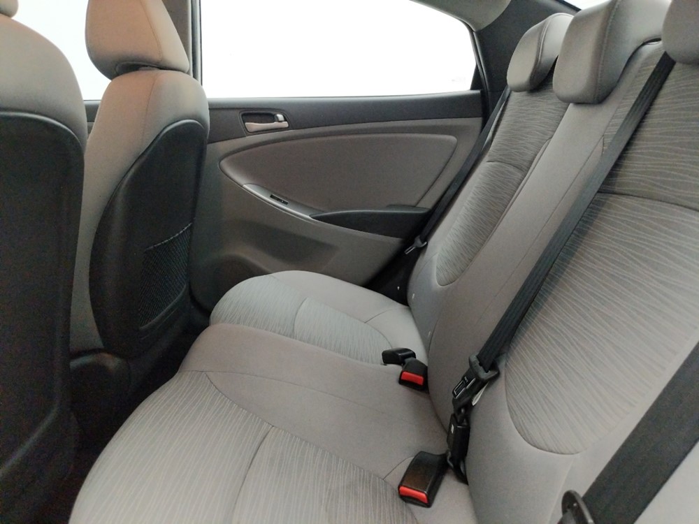 2017 Hyundai Accent - Driver Rear Seat