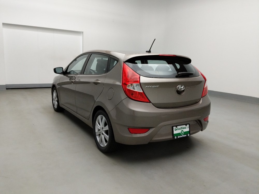 2013 Hyundai Accent - Driver Rear Bumper