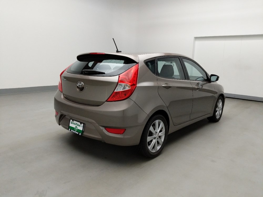 2013 Hyundai Accent - Passenger Rear Bumper