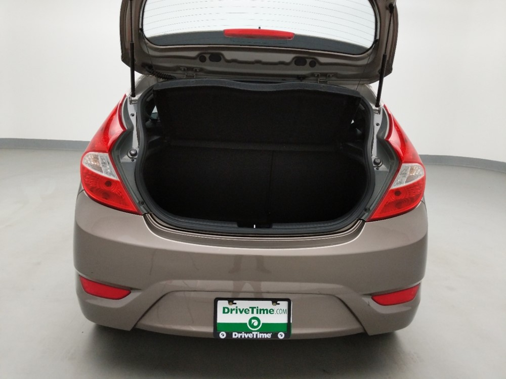 2013 Hyundai Accent - Trunk