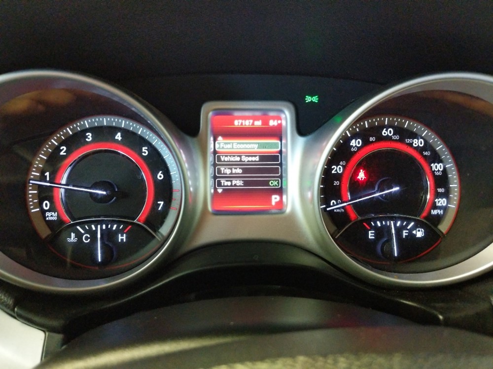 2017 Dodge Journey - Odometer Close Up