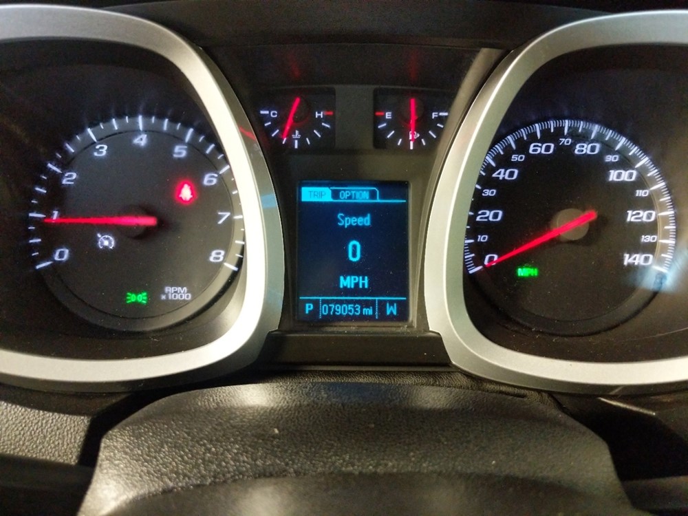 2015 Chevrolet Equinox - Odometer Close Up