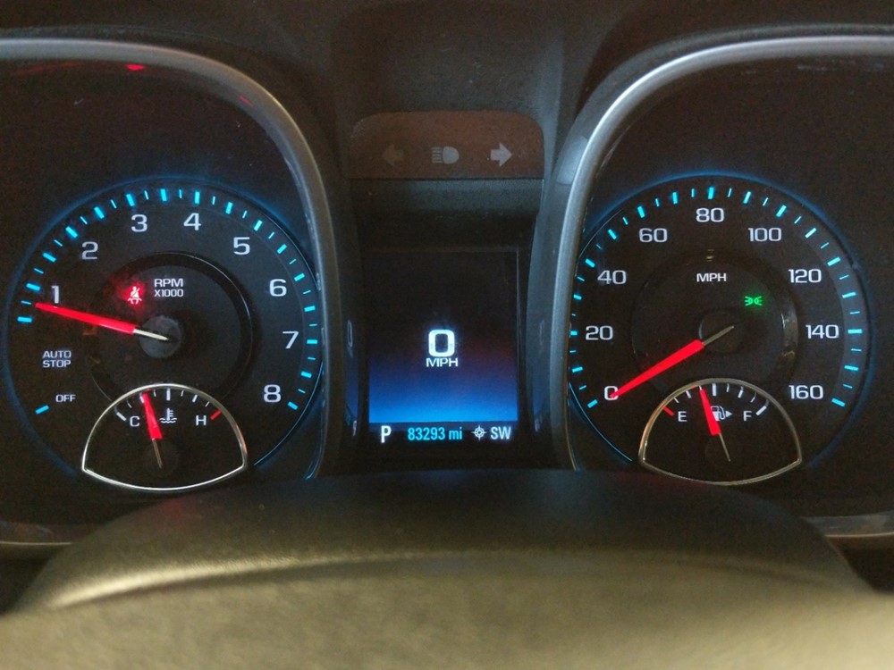 2016 Chevrolet Malibu - Odometer Close Up