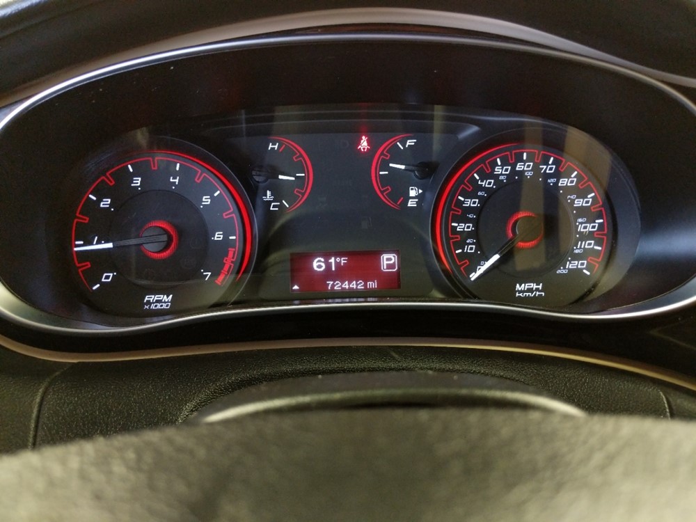 2016 Dodge Dart - Odometer Close Up