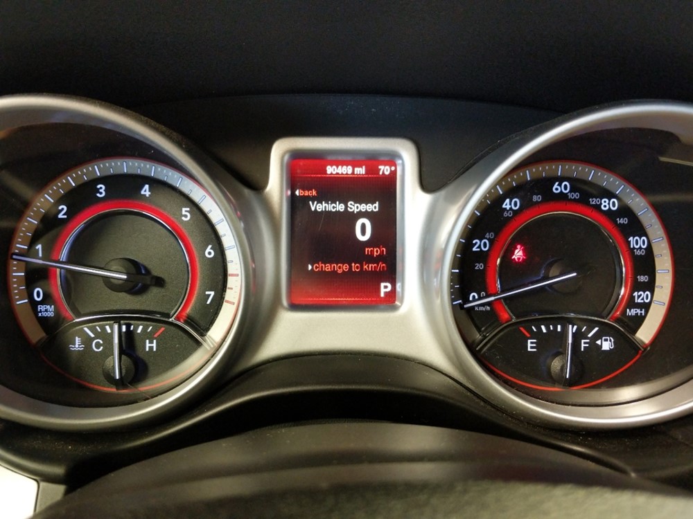 2015 Dodge Journey - Odometer Close Up