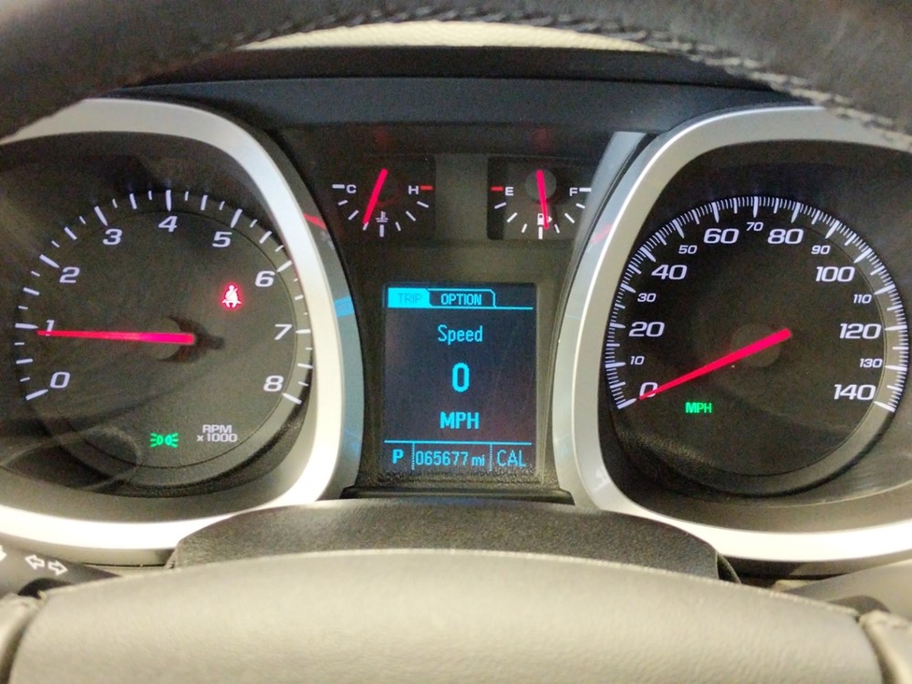 2013 Chevrolet Equinox - Odometer Close Up