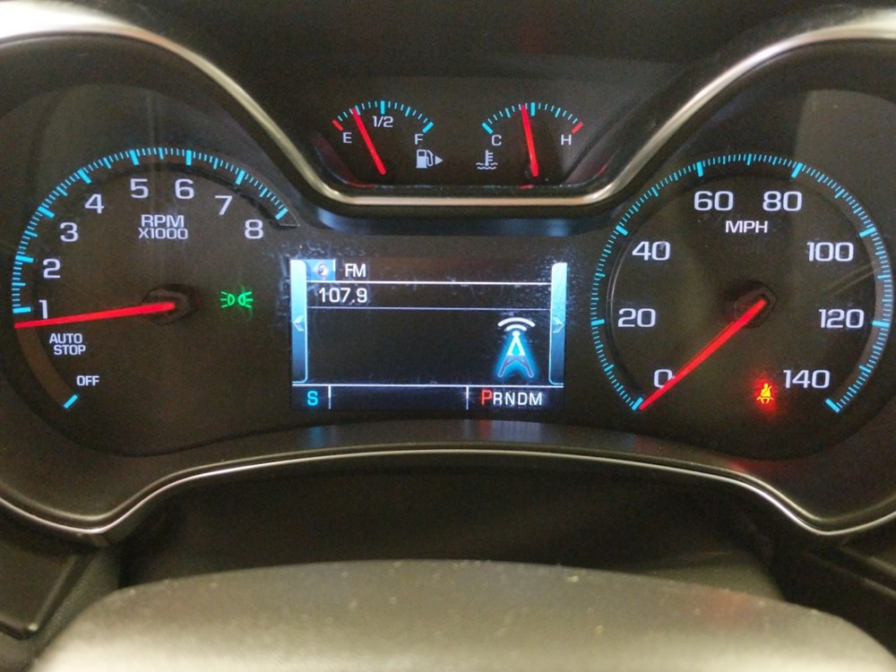 2015 Chevrolet Impala - Odometer Close Up