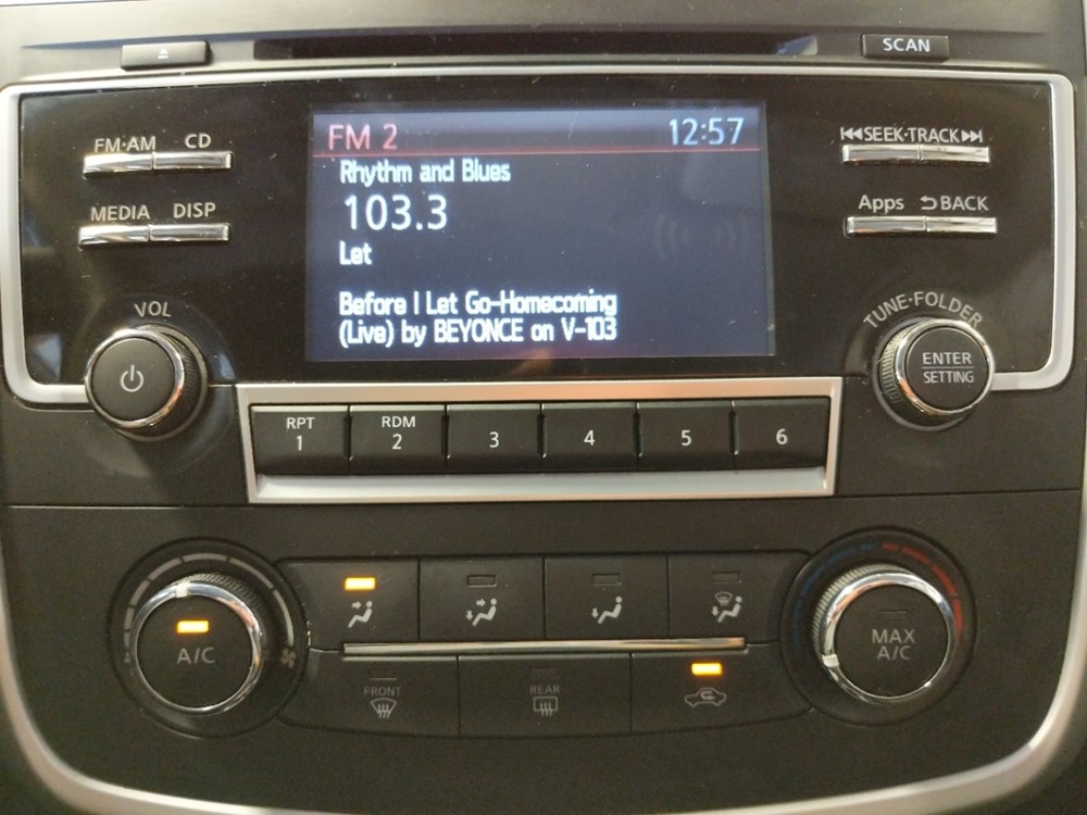 2016 Nissan Altima - Stereo Package