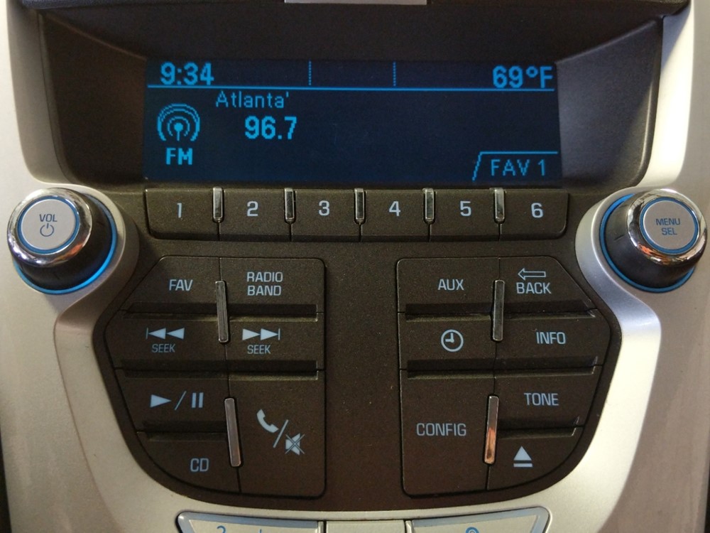 2013 Chevrolet Equinox - Stereo Package