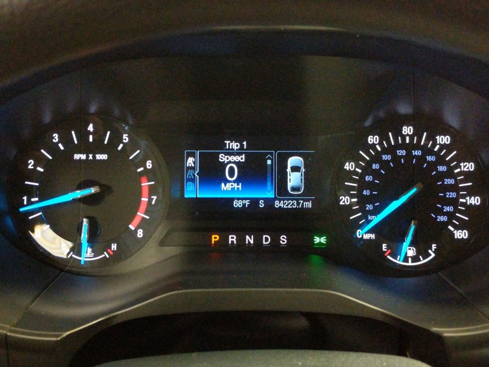 2015 Ford Edge - Odometer Close Up
