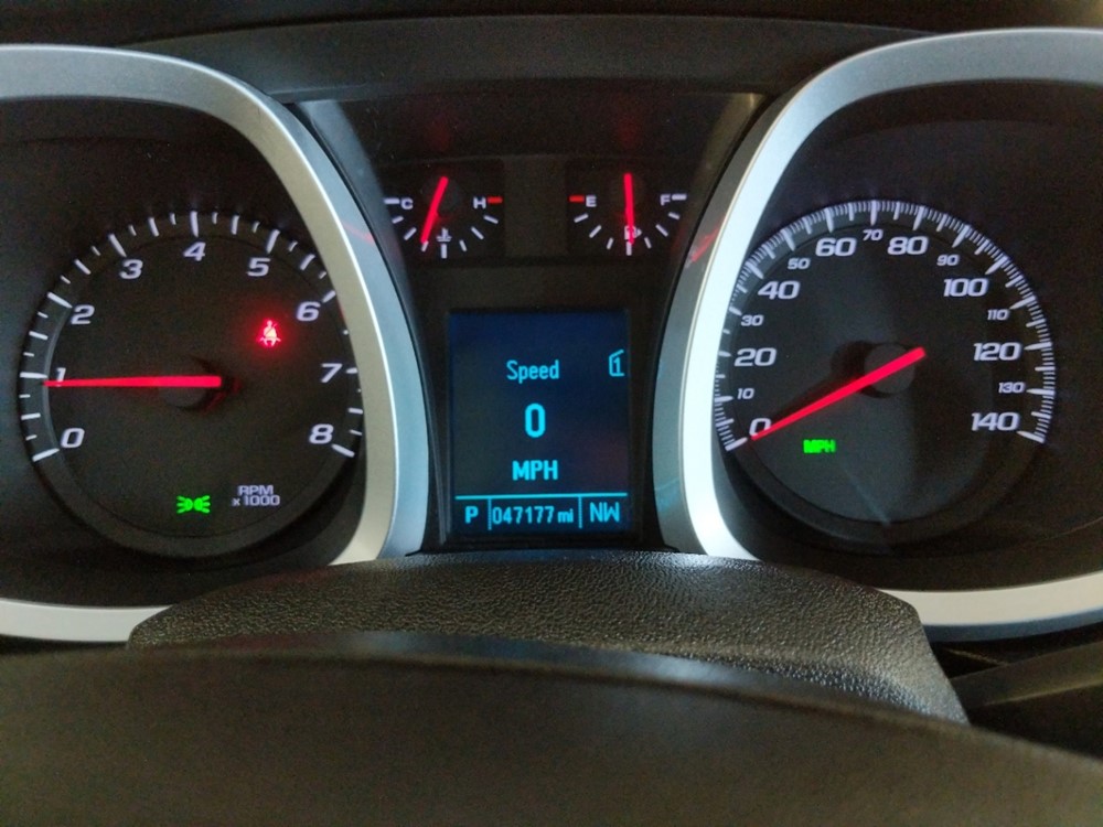 2012 Chevrolet Equinox - Odometer Close Up