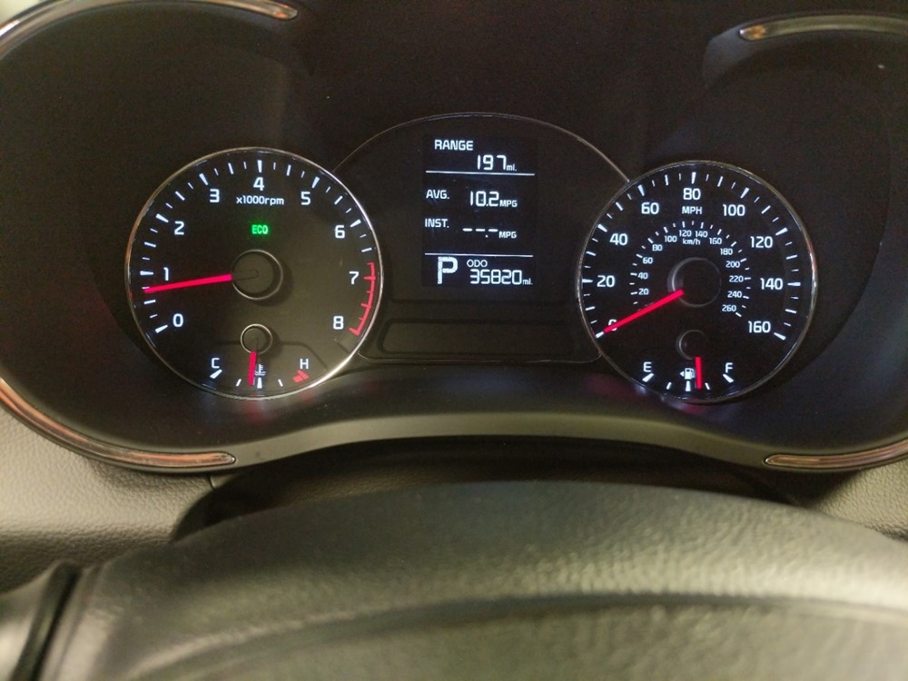 2016 Kia Forte - Odometer Close Up