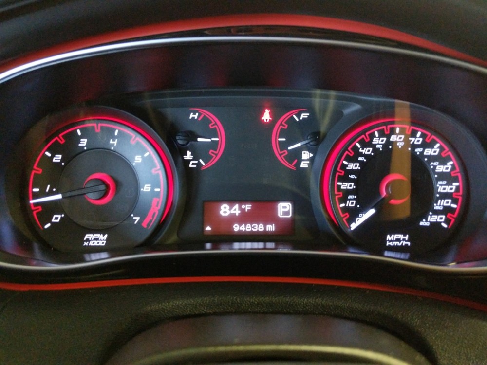2015 Dodge Dart - Odometer Close Up