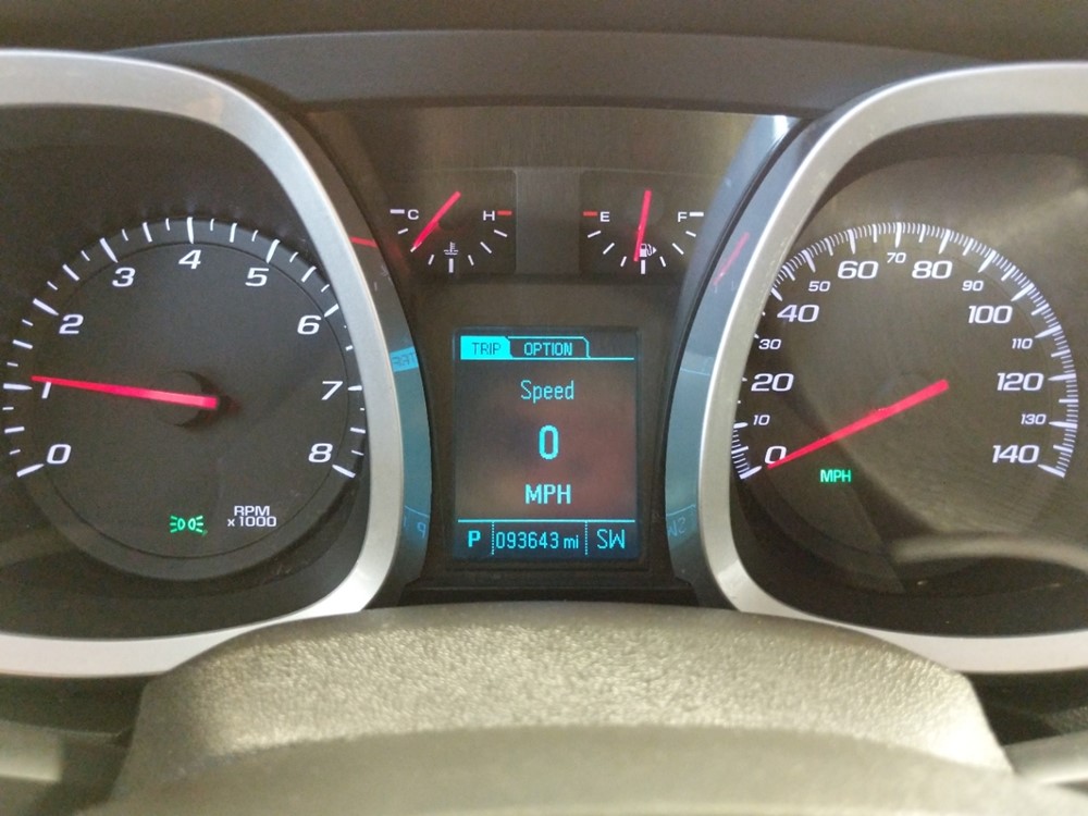 2014 Chevrolet Equinox - Odometer Close Up