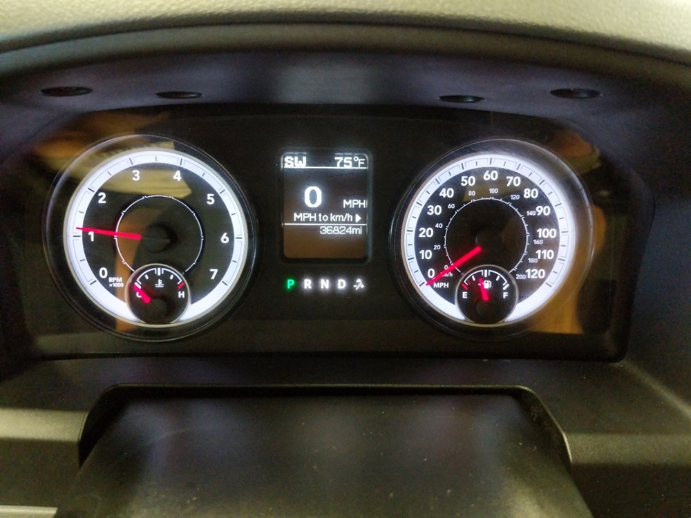 2015 Dodge Ram 1500 - Odometer Close Up