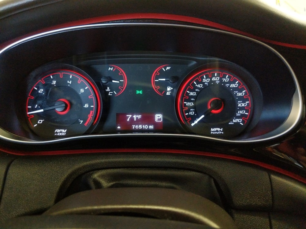 2016 Dodge Dart - Odometer Close Up