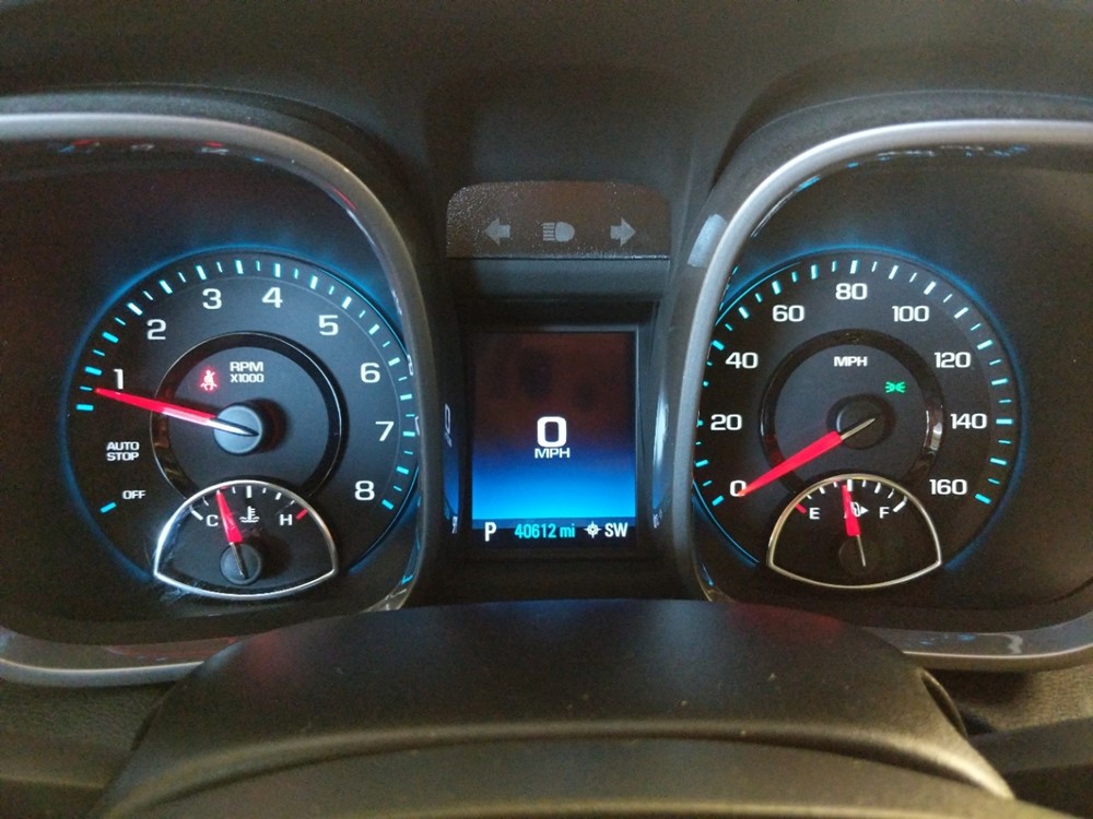 2016 Chevrolet Malibu - Odometer Close Up