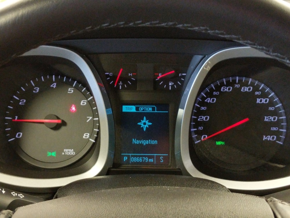 2016 Chevrolet Equinox - Odometer Close Up
