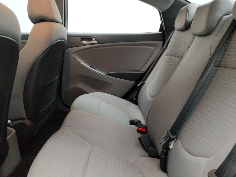 2017 Hyundai Accent - Driver Rear Seat