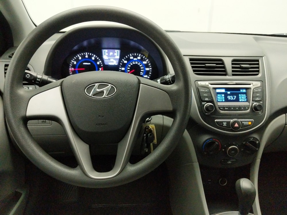 2017 Hyundai Accent - Driver Dash