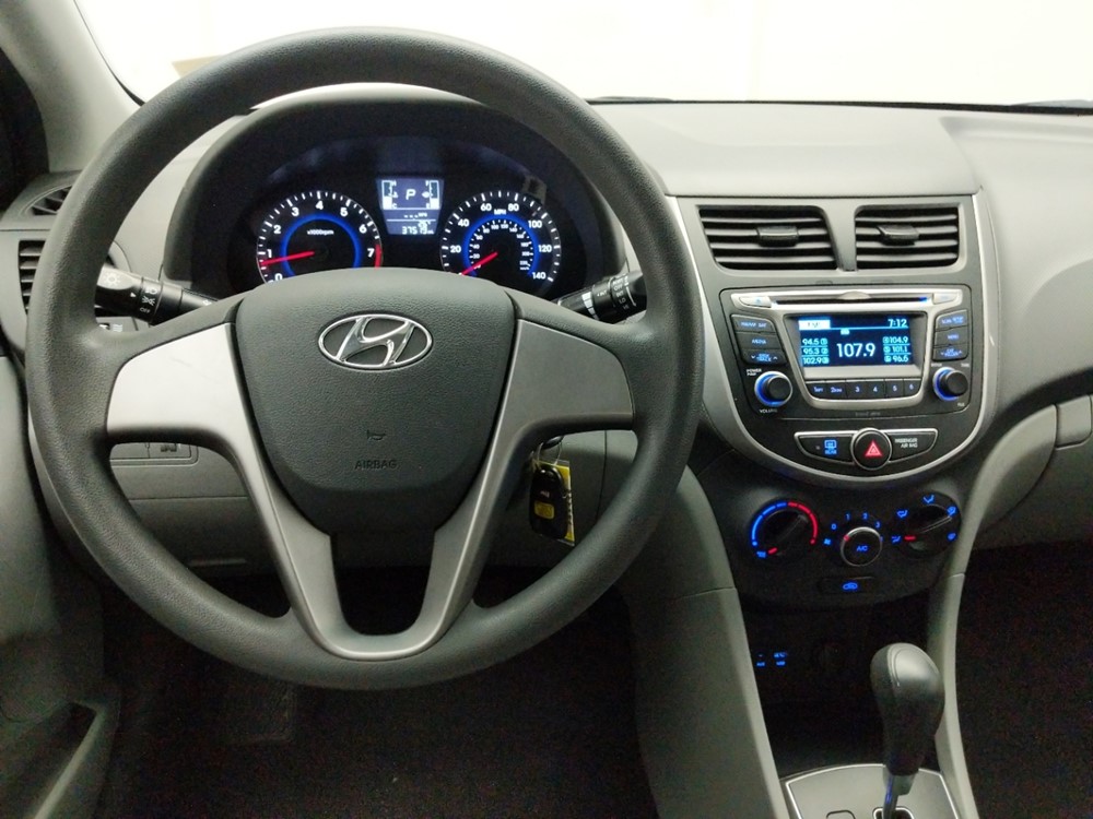 2017 Hyundai Accent - Driver Dash