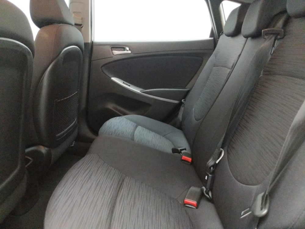 2017 Hyundai Accent - Driver Rear Seat
