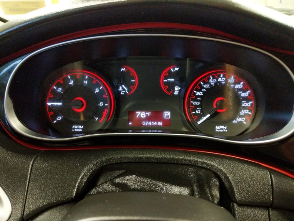 2016 Dodge Dart - Odometer Close Up