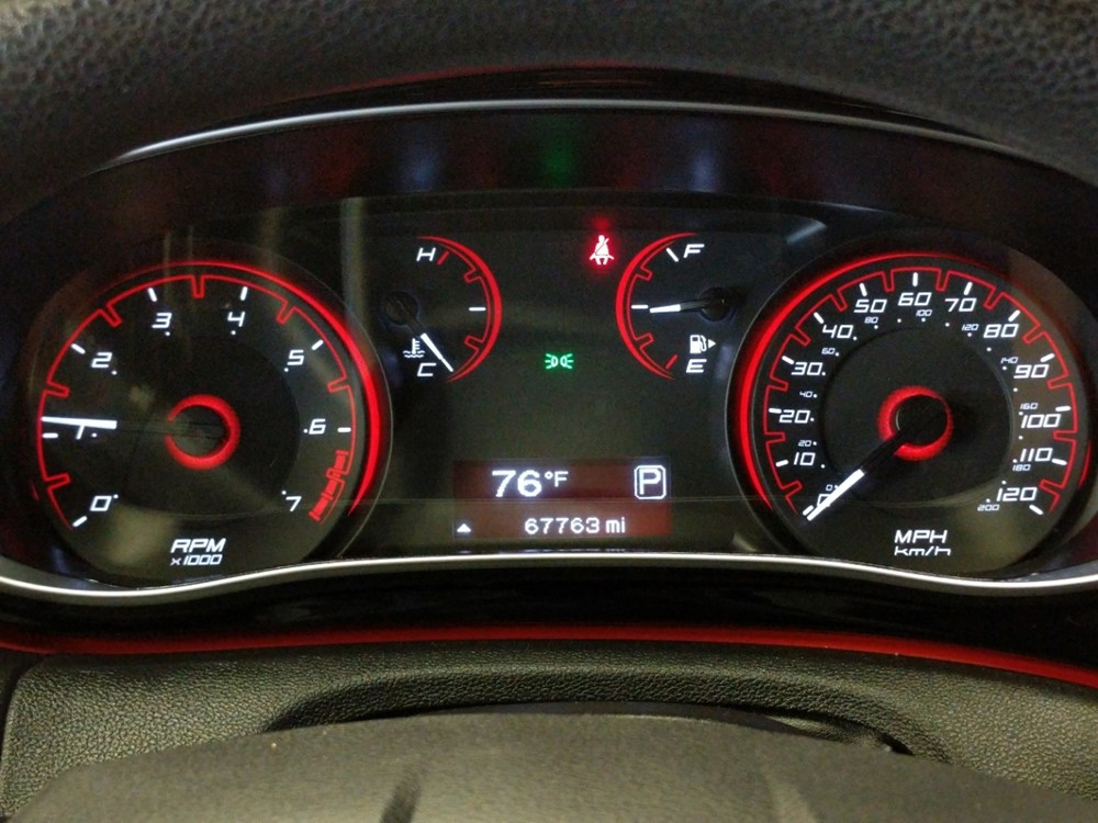 2016 Dodge Dart - Odometer Close Up