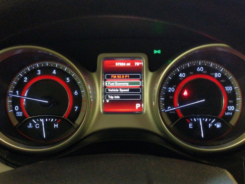 2017 Dodge Journey - Odometer Close Up