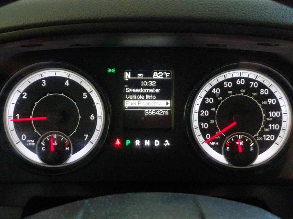 2016 Dodge Ram 1500 - Odometer Close Up