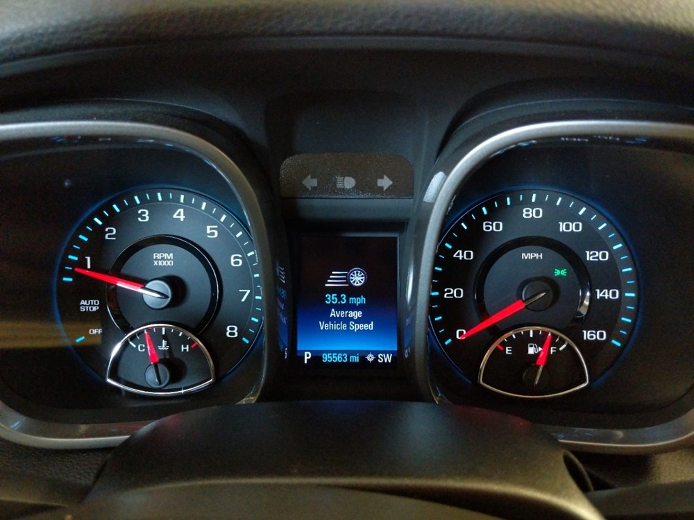 2015 Chevrolet Malibu - Odometer Close Up