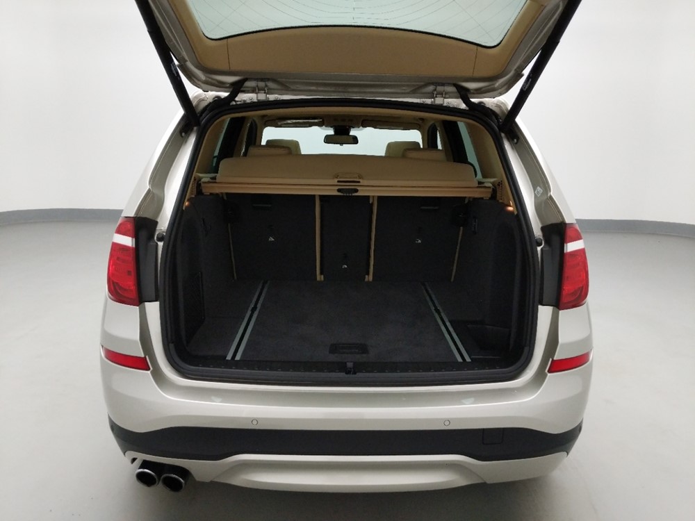 2017 BMW X3 - Trunk